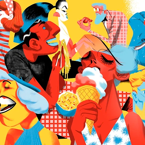 Лицо и цифра